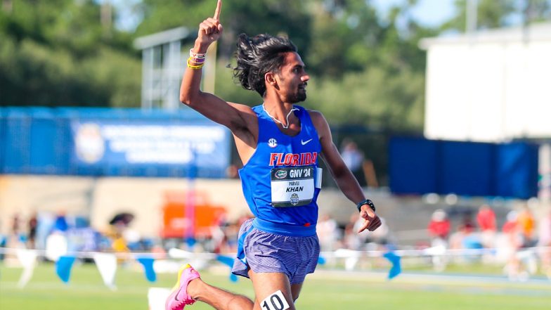 SEC Championships 2024: परवेज खान ने फ्लोरिडा में एसईसी चैंपियनशिप में पुरुषों की 1500 मीटर स्पर्धा में जीता स्वर्ण पदक, देखें वीडियो