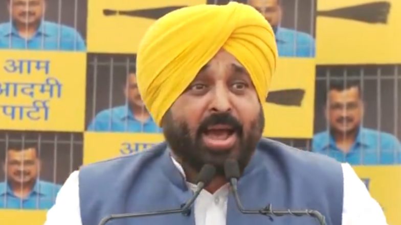 Punjab CM Statement: सीएम भगवंत मान का बयान, कहा - 4 जून को आप पार्टी के बिना सरकार नहीं बन पाएगी -Video