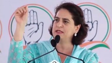 Priyanka Gandhi Attack on PM Modi: 'वे मेरे भाई को शहजादा कहते हैं,  जबकि खुद 'शहंशाह' बनकर महलों में बैठे हैं', प्रियंका गांधी वाड्रा का पीएम मोदी पर पलटवार (Watch Video_