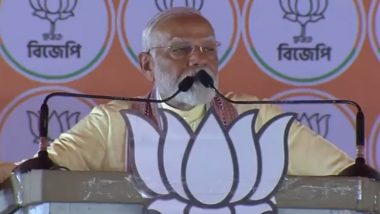 PM Modi on Congress: पीएम मोदी का बड़ा हमला, कहा- सपने में कांग्रेस को दिखाई देता है पाकिस्तान का परमाणु बम