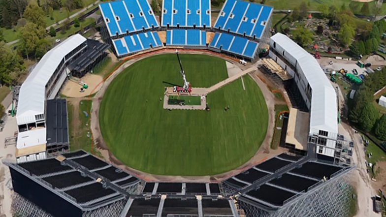 New York Stadium Updates: नासाउ काउंटी इंटरनेशनल क्रिकेट स्टेडियम में होगा भारत बनाम पाकिस्तान टी20 विश्व कप का महामुकबाला, यहां जानें कितना तैयार है ग्राउंड