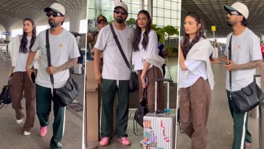 KL Rahul- Athiya Shetty At Airport: IPL 2024 समापन के बाद पत्नी अथिया शेट्टी के साथ मुंबई एयरपोर्ट पर नजर आएं टीम इंडिया के बल्लेबाज केएल राहुल