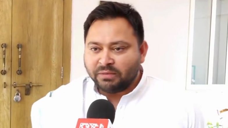 गिरिराज सिंह पर तेजस्वी का पलटवार, कहा- बिना तर्क की बातों पर डिस्कशन करने का वक्त नहीं