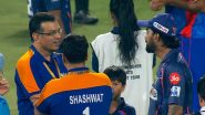 DC vs LSG मैच के बाद केएल राहुल को लखनऊ के मालिक संजीव गोयनका के साथ बातचीत करते देखा गया, तस्वीर हुई वायरल