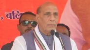 Defense Minister Rajnath Singh's Taunt On SP: साल 2014 में ही आपने उनके साइकिल की चेन उतार दी थी; रक्षामंत्री राजनाथ सिंह का समाजवादी पार्टी पर तंज -Video