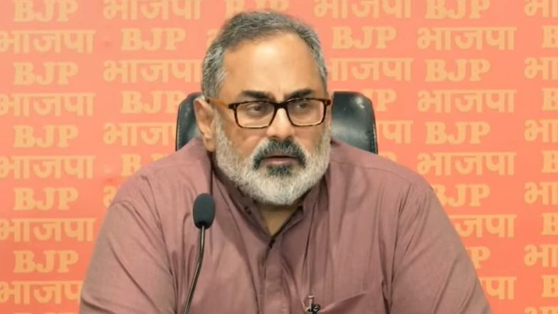 पाकिस्तान और आतंकवादियों की डिफेंडर बन गई है राहुल गांधी की कांग्रेस पार्टी: राजीव चंद्रशेखर