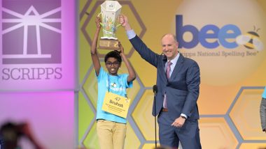 Bruhat Soma Wins 2024 Scripps National Spelling Bee: सातवीं कक्षा के भारतीय-अमेरिकी छात्र ने स्क्रिप्स नेशनल स्पेलिंग बी का खिताब जीता