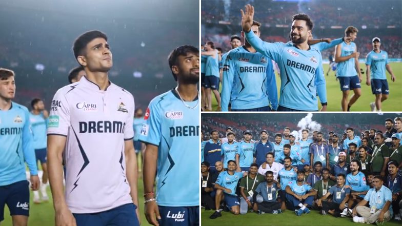 GT vs KKR: अहमदाबाद में कप्तान शुभमन गिल और गुजरात टीम ने फैंस को दिया धन्यवाद, देखें वीडियो