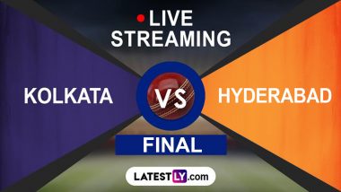 KKR vs SRH IPL 2024 Final Live Streaming: आईपीएल के 17वें ट्रॉफी के लिए कोलकाता नाइट राइडर्स और सनराइजर्स हैदराबाद के बीच होगी काटें की टक्कर, यहां जानें कब, कहां और कैसे देखें लाइव प्रसारण