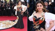 Aishwarya Rai at Cannes 2024: कान्स 2024 में ऐश्वर्या राय बच्चन का जलवा, ब्लैक गाउन में बिखेरा जादू (View Pics)