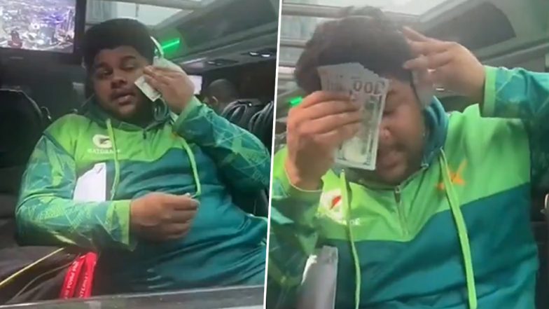 Azam Khan Wipes Face With Notes: TikTok वीडियो में आज़म खान ने करेंसी नोटों से चेहरा पोंछा, तो भड़के पाकिस्तानी फैंस, बाबर आज़म की लगाई क्लास, देखें रिएक्शन