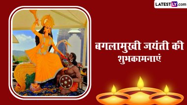 Bagalamukhi Jayanti 2024 Wishes: बगलामुखी जयंती की इन हिंदी Quotes, WhatsApp Messages, Facebook Greetings के जरिए दें शुभकामनाएं