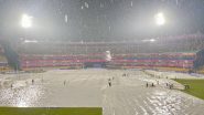 RR vs KKR, IPL 2024 70th Match Live Update: गुवाहाटी में टॉस होने के बाद दोबारा शुरू हुई बारिश, कवर से ढका गया मैदान