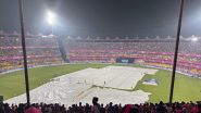 RR vs KKR, IPL 2024 70th Match Live Update: गुवाहाटी से फैंस के लिए गुड न्यूज, बारिश रुकने के बाद मैदान से हटाए जा रहे कवर