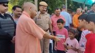 CM Yogi Interacts with children: गोरखपुर दौरे पर सीएम योगी, गोरखनाथ मंदिर परिसर में बच्चों से की बातचीत- VIDEO