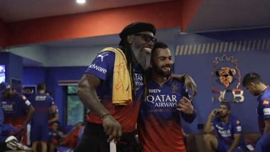 Chris Gayle to Return to IPL: क्या आईपीएल में वापसी करने जा रहे है क्रिस गेल? ड्रेसिंग रूम मजाक में विराट कोहली ने यूनिवर्स बॉस को कहा काका, देखें वीडियो