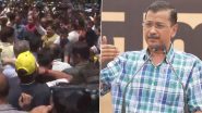 Delhi AAP Protest Video: दिल्ली के सीएम केजरीवाल पार्टी नेताओं के साथ पहुंचे BJP मुख्यालय, विरोध प्रदर्शन शुरू