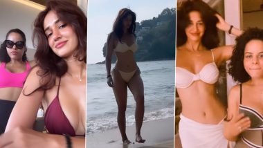 Disha Patani ने गर्ल गैंग के साथ मचाया धमाल, बिकिनी लुक में ढाया इंटरनेट पर कहर (Watch Video)