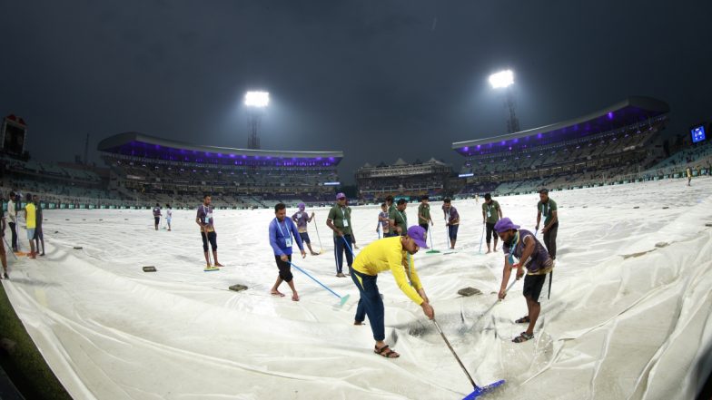 RR vs KKR, IPL 2024 70th Match Live Update: राजस्थान रॉयल्स और कोलकाता नाइट राइडर्स मैच से ठीक पहले शुरू हुई बारिश, टॉस में देरी
