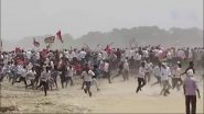 VIDEO: रैली में हंगामा! बिना भाषण दिए लौटे राहुल-अखिलेश, बैरिकेडिंग फांदकर स्टेज के पास पहुंचे कार्यकर्ता