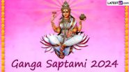 Ganga Saptami 2024: ‘गंगा सप्तमी’ पर मोक्ष-दायिनी ‘गंगा’ पर कोट्स के जरिये भेजें अपनी शुभकामनाएं!