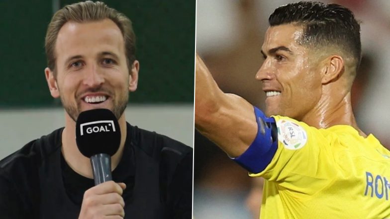 Harry Kane On Cristiano Ronaldo: इंग्लैंड के स्टार फुटबॉलर हैरी केन ने इंटरव्यू के दौरान क्रिस्टियानो रोनाल्डो को कहा बड़े गेम का खिलाड़ी, देखें वीडियो