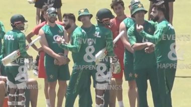 Imad Wasim- Babar Azam Argument: आयरलैंड के खिलाफ T20I सीरीज से पहले ट्रेनिंग सत्र के दौरान इमाद वसीम से भिड़े पाक कप्तान बाबर आजम, देखें बहस का वीडियो