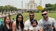 Nicholas Pooran Visits Taj Mahal: DC के खिलाफ IPL 2024 मैच से पहले फैमिली के साथ ताज महल देखने पहुंचें निकोलस पूरन, नवीन-उल-हक रहे मौजूद, देखें तस्वीरें