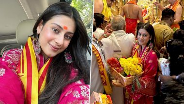 Isha Malviya Visits Siddhivinayak Temple: आगामी प्रोजेक्ट के लिए बप्पा का आशिर्वाद लेने सिद्धिविनायक मंदिर पहुंची ईशा मालवीय, शेयर की खूबसूरत तस्वीरें (View Pics)