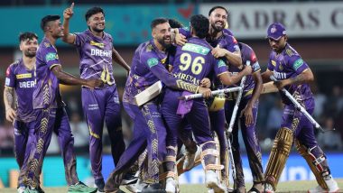 KKR Beat SRH, IPL 2024 Final: कोलकाता नाइट राइडर्स ने जीता आईपीएल 2024 का खिताब, फाइनल मुकाबले में सनराइजर्स हैदराबाद को आठ विकेट से हराया; तीसरी बार बनी चैंपियन