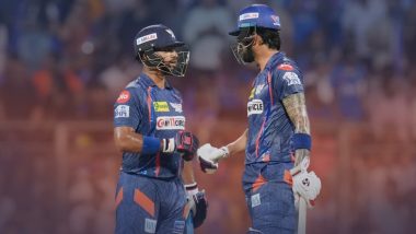 MI vs LSG, IPL 2024 67th Match: लखनऊ सुपर जायंट्स ने मुंबई इंडियंस के सामने रखा 215 रनों का विशाल लक्ष्य, केएल राहुल और निकोलस पूरन ने खेली धुआंधार अर्धशतकीय पारी