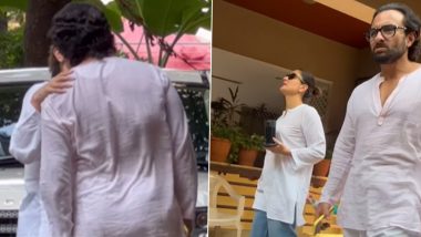 Kareena Kapoor and Saif Ali Khan Kiss Goes Viral: कैरीना कपूर और सैफ अली खान ने पैपराजी के सामने किया किस, यूजर्स बोले - 'कपल गोल्स'