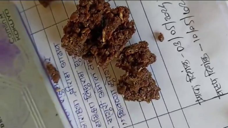 VIDEO: बच्‍चों की सेहत से खिलवाड़! स्कूल के चॉकलेट में मिला लार्वा, वीडियो में देखें पोषाहार का घिनौना सच!