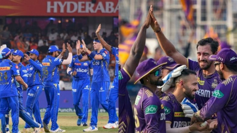 KKR vs MI, IPL 2024 60th Match Head to Head And Pitch Report: आज मुंबई इंडियंस को मिलेगी कोलकाता नाइट राइडर्स से कड़ी चुनौती, यहां देखें हेड-टू-हेड आकंड़े और पिच रिपोर्ट