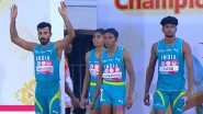 Asian Relay Championships 2024 के 4x400 मीटर मिक्स्ड रिले रेस में भारत ने जीता गोल्ड मेडल; इन दिग्गजों ने बनाया नया नेशनल रिकॉर्ड