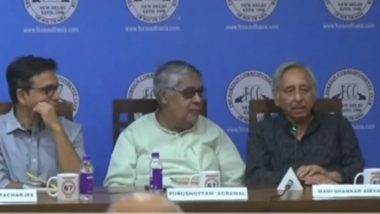 Mani Shankar Aiyar Apologised: भारत-चीन युद्ध पर बयान देकर BJP के निशाना पर आए मणिशंकर अय्यर, बिना शर्त मांगी माफी- VIDEO