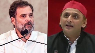 VIDEO: प्रयागराज के फूलपुर में राहुल और अखिलेश की रैली में हंगामा, बैरिकेडिंग फांदकर मंच तक पहुंचे कार्यकर्ता,  भगदड़ के चलते नहीं दे सके भाषण