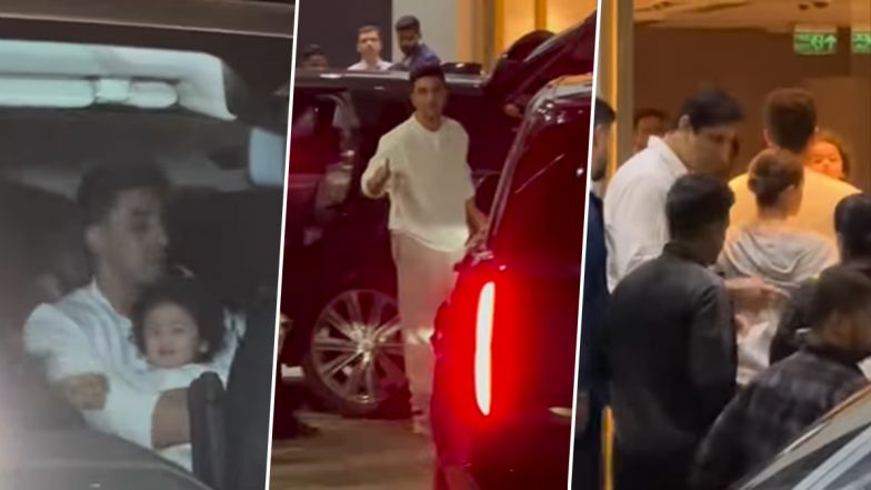 Ranbir Kapoor और Alia Bhatt बेटी Raha के साथ इटली हुए रवाना, अनंत अंबानी और राधिका मर्चेंट की प्री-वेडिंग सेलिब्रेशन में लेंगे हिस्सा (Watch Video)