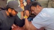 Ravi Kishan Arm Wrestling Video: रवि किशन चुनाव प्रचार के दौरान आर्म रेसलिंग करते आए नजर, गोरखपुर से है BJP उम्मीदवार