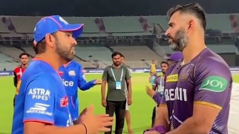 Rohit Sharma Last Season With MI? आखिरी बार मुंबई इंडियंस से खेल रहे हैं रोहित शर्मा! वायरल होने के बाद KKR ने डिलीट किया वीडियो