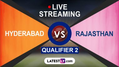 SRH vs RR IPL 2024 Qualifier 2 Live Streaming: आईपीएल फाइनल में जगह बनाने के लिए राजस्थान रॉयल्स और सनराइजर्स हैदराबाद के बीच भिड़त, यहां जानें कब- कहां और कैसे देखें लाइव प्रसारण