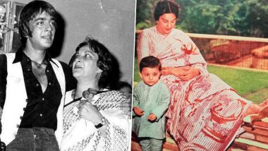 Sanjay Dutt ने मां Nargis को याद करते हुए किया इमोशनल पोस्ट , कहा - 'आपकी याद आती है मां'