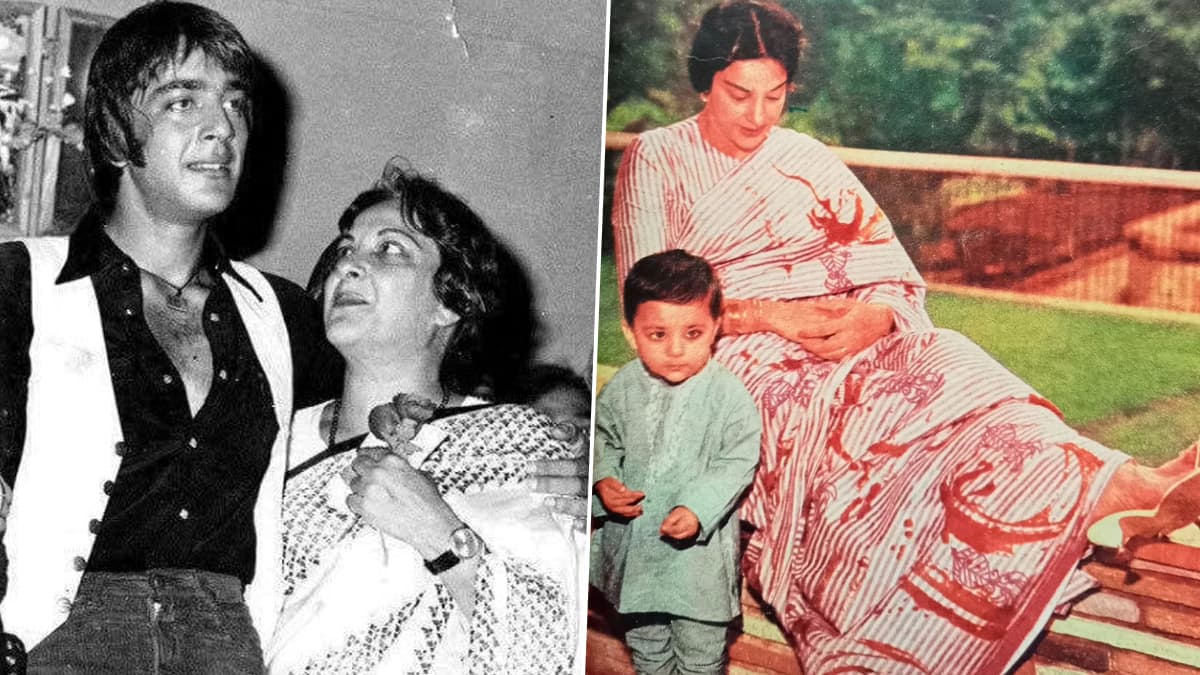 Sanjay Dutt ने मां Nargis को याद करते हुए किया इमोशनल पोस्ट , कहा - 'आपकी याद आती है मां'