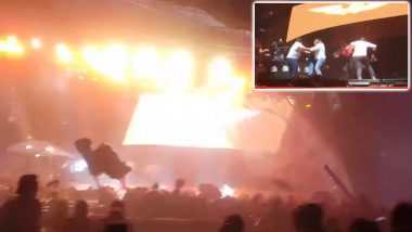 Mexico Stage Collapse Video: मेक्सिको की चुनावी रैली में मौत का तांडव, स्टेज गिरने से 5 लोगों की गई जान, देखें दिल दहला देने वाला वीडियो