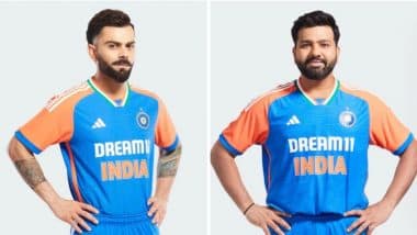 How To Buy Team India New T20 World Cup Jersey 2024: यहां जानें टीम इंडिया की टी20 वर्ल्ड कप जर्सी का प्राइस, ऐसे खरीद सकते हैं ऑनलाइन; जाने पूरी डिटेल्स