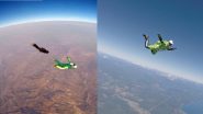 VIDEO: दिल दहला देने वाला करतब! बिना पैराशूट के 25000 फीट की ऊंचाई से कूदा शख्स, एक खरोंच तक नहीं आई