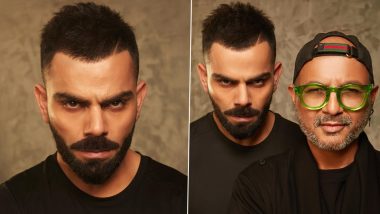 Virat Kohli New Hairstyle: हेयर स्टाइलिस्ट आलिम हकीम ने विराट कोहली को दिया नया लुक, किंग कोहली के नए हेयरस्टाइल ने इंटरनेट पर मचाया धमाल, देखें तस्वीरें