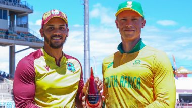 How To Watch WI vs SA 3rd T20I Live Streaming: आज जमैका में वेस्टइंडीज और साउथ अफ्रीका के बीच खेला जाएगा तीसरा टी20 मुकाबला, जानें भारत में कब, कहां और कैसे देख सकते हैं लाइव मैच