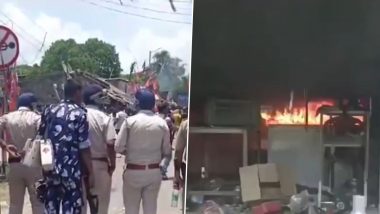 BJP Woman Worker Murder: बंगाल में बीजेपी महिला कार्यकार्त की हत्या के बाद बवाल, गुस्साई भीड़ ने कई दुकानों को किया आग के हवाले- VIDEO