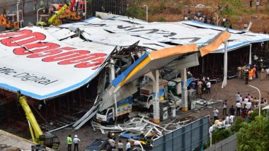 Mumbai Hoarding Collapse: घाटकोपर में होर्डिंग गिरने से हुए हादसे के आरोपी को मुंबई लाया गया, अदालत में किया जाएगा पेश